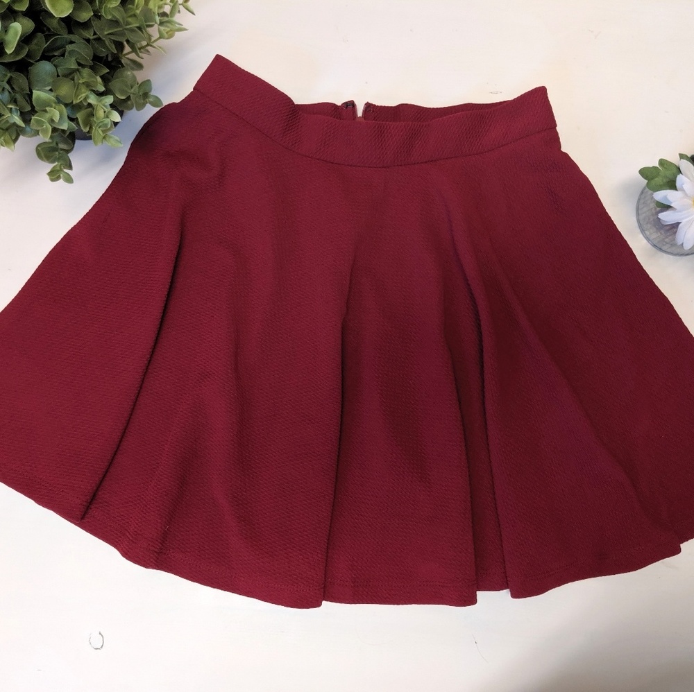 Maroon Skater Shirt